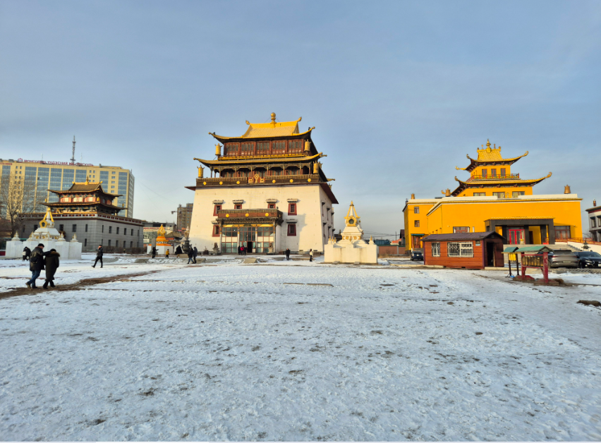 Gandan Monastery (Gandantegchinlen), Ulaanbaatar, Mongolia